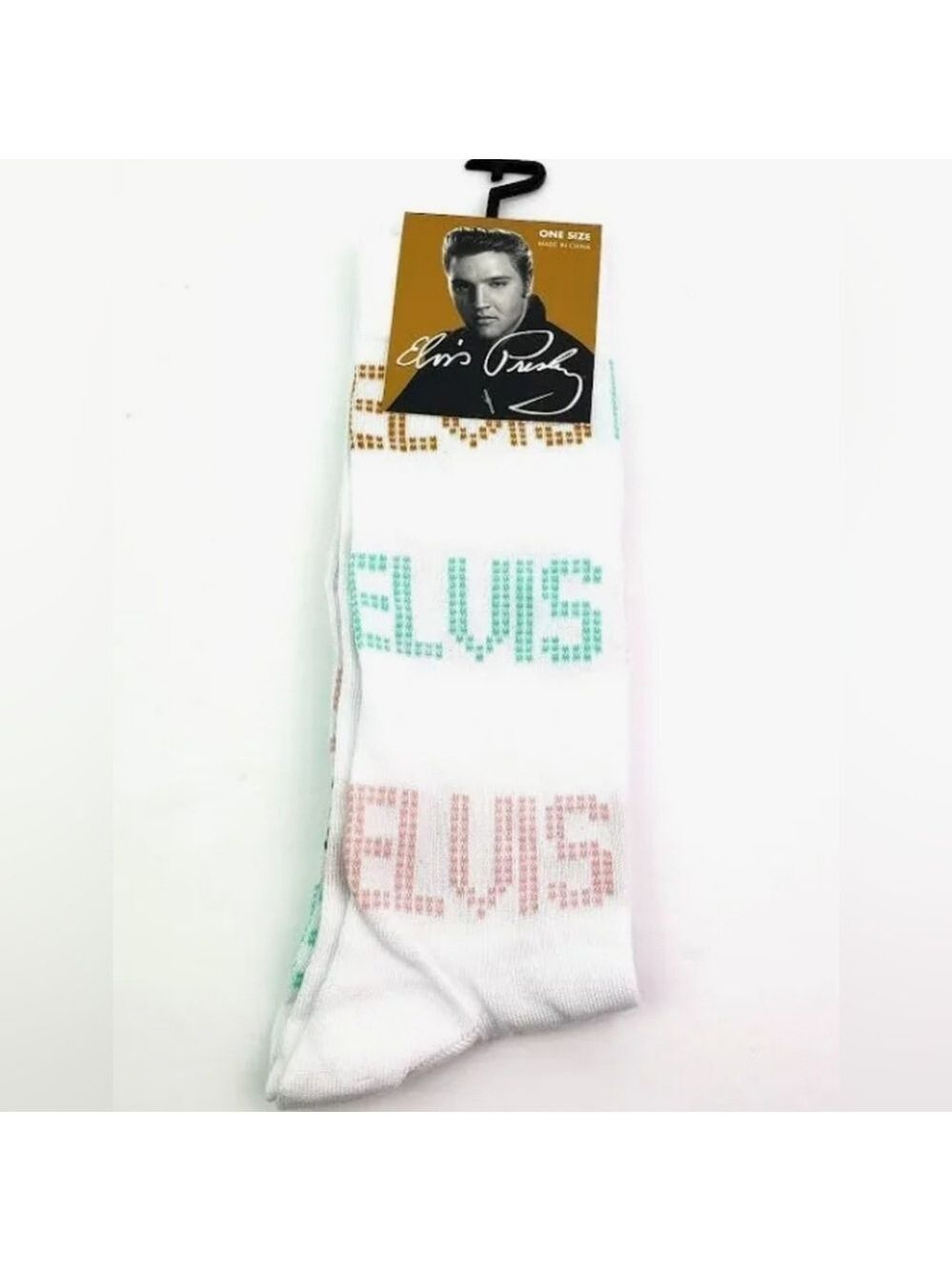 4/$25 Elvis Presley Novelty Socks Fun Socks Crazy Socks Graceland